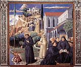 Benozzo di Lese di Sandro Gozzoli Scenes from the Life of St Francis (Scene 12, south wall) painting